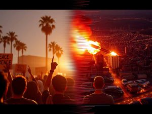 AI-generated disinformation during protests and war