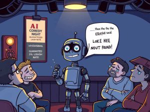 AI Stand-Up Night: When Robots Try to Be Funny